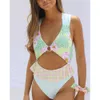 2023 Sexy un morceau de maillot de bain push up up webwear femmes monokini coupé bodySuit nage de bain féminin de maillot de bain Summer Beach Wear