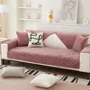 Stuhlabdeckung Sofa Kissen universelle Nicht-Rutsch-Plüsch 2024 Leichte Luxus-Leder-Leder-Tuchhandtuch