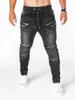 Aangepaste modefabriek Spring herfst groothandel heren jeans denim slanke broek mannen casual vrijetijdsbroek broek