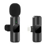 Mikrofone Mini Lavalier Wireless Mikrofon Tragbares Telefon Mic Live Broadcast Gaming Audio -Videoaufnahme Mikrofon für iPhone Samsung Xiaomi