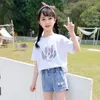 IENENS Kids Baby Girls Summer Denim Clothing Shorts Pants Jeans Clothes Children Girl Casual Short Trousers Infant Bottoms 240328