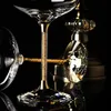 Premium gouden folie kristalglas wijn champagne bril voor drankjes whisky cup wijnglas originele cocktailset cups 240408