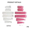 Rulli per capelli 30pcs Set Curls a spirale Professional Più recente parrucchiere ricci di styling fai -da -te per permanente di plastica per permesse di plastica 6 caduta otbl2