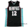 Grizzlies Summer Jersey Jersey Morant broderade basketvästmän