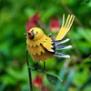 庭の装飾友達のための金属の鳥の飾りギフト
