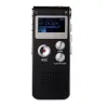 Inspelare digital inspelning penna 32GB 16G 8GB Intelligent röstinspelare Mp3 Spelare Extern spelfunktion Telefonmikrofon HD -radio