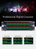 Utrustning GAXEQ888 DualChannel Professional Digital Crossover 31Band System Sound Equalizer Audio Graphic Equalizer för scenkonsert