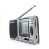 Full 10 Band Radio AM FM Radio med Folding Kickstand FM/MW/SW1-8 Högtalare 3,5 mm Jack Mini Portable Radio för äldste KK-9803