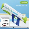 Gun Toys New Electric Water Gun Helt automatisk med kontinuerlig belysning Hög kapacitet Toy Gun Summer Pool Outdoor Toor för barn Vuxna 240408