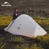 Tentes et abris Naturehike 10d Camping Tent ultralight imperméable 1 personne Tentes de randonnée extérieure de pêche portable de pêche à la pêche abrit L48