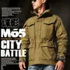 Outdoor Jackets Hoodies M65 UK US Army Clothing Casual Tactical Wind Breakher Men Winter Autumn Flight Pilootjas mannelijke hoodie Militaire stijl Field Jacket L48