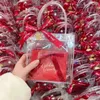 Gift Wrap 10pcs Transparent Handheld Bags And Candy Box Packaging Sets Wedding Party Birthday Favours For Guest