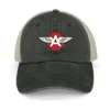Bollmössor Flying Service Aviation Cowboy Hatt i fluffiga hattar för män Kvinnor
