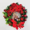 Decorative Flowers Party Ornament Sacred Household Home Decoration Wall Decorations Print Artificial Creative Christmas Wreath