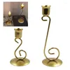 Candlers W3ja Metal Music Note Holder Decorative Candlestick Stand Decoration pour la chambre à coucher Dormitory