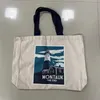 Promotional Personalized Canvas Bags Printed with 100pcs/lot Reusable Shopping Cotton Tote Bags Custom Wholesale 240402