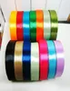 20mm saten kurdele 10 rulo bir rulo 22m hediye dekorasyon karışımı renk ribbons2375726