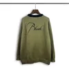 Mens Designer Sweaters Retro Classic Fashion Cardigan Sweatshirts Men Sweater Letter Embroidery Round Neck Comfortable JumperA12