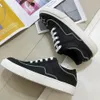 Designer Low Casual Shoes Womens Sneakers Frauen Trainer weiß schwarzbraune Stickereien Outdoors Schuh