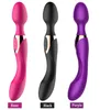 New Av Magic Wand G Spot Massager USB Charge Big Stick Vibraters Femme Femme Sexy Clitrator Adult Sex Toys for Woman 2012166036537