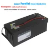 Polijsters 12V LifePo4 Bluetooth BMS 12.8V 300AH LITHIUM IRON FOSFAT Batteri RV Solar Storage Boat Yacht