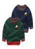 Marchjune Nouveau automne d'hiver Boys Pull Couleur solide Enfants Tricots Boys Boys Coton Pull Sweater Kids Fashion Fashion Extérieur Baby Swe2455776