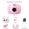 Connectores Minibear Children Câmera para crianças Câmera digital para crianças 1080p 4K HD Câmeras de vídeo Toy for Kids Annitress Birthday Gift for Girl Boys