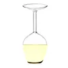 De cabeça para baixo vidro de vinho coquetel criativo copo de martini copos de copo de copo moderno cozinha home cozinha 240408