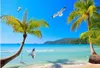 Wallpapers Custom Po Wallpaper 3D Stereoscopic Seaside Scenery Mural Non Woven Roll Wall Decoration