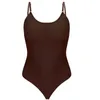 Bodysuit for Women Tummy Control Shapewear Body Shaper Seamless Spaghetti Strap Leotards
