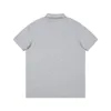 Polo Summer Fashion Casual T-Shirt Designer heren heren high-end polo Letter Print Fashion Polo #055