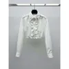 2024 Kvinnokläder Diamond Shirt Spring Summer New408