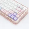 Toetsenborden 140 toetsen Laurel Dog KeyCap PBT KeyCaps XDA PROFIEL DYE SUBLIMATION XDA KeyCaps voor MX Switch Gaming Mechanical Keyboard Key Caps