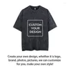 Мужские рубашки Твои собственные дизайнерские бренды логотип/картинки на заказ толстовка винтажные кислотные варковые хлопковые мужчины женские манга мультипликационные текстовые