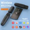 Microphones VAORLO Original Wireless Microphone + Bluetooth Receiver Karaoke For Two Low Latency HD Transmission For Home Media Amplifier Si