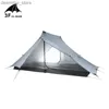 Tenten en schuilplaatsen 3F UL Gear Lanshan 2 Pro 2 Persoon Outdoor Ultralight Camping Tent 3 seizoen professional 20d nylon beide zijden siliconen tent L48