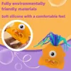 Nuova creativa per capelli divertenti che tirano i giocattoli per mostri urlati schernelli scherzi giocattolo giocattolo giocattolo per bambini decompressione 240407