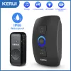 Intercom Kerui M525 Wireless Wireless Wireless Wireless Waterproof Smart Home Port Bell Kit LED LED Flash Security Aune Welcome Melodie