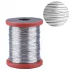 Accessori 1 rotolo 500g in acciaio inossidabile/filo di ferro per l'apicoltura cornici per alveare strumento 6.9x8,6 cm Attrezzatura per apicoltura delle api alveari.