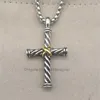 X Cross Collese 925 Sliver Diamond Designals Designer