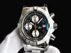 GF Avenger Timepiece II equipado con EtA7750 Movimiento del tiempo de enlace automático El reloj tiene 45 mm de diámetro Sapphire miR9460011