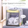 Cat Carriers Backpack Carrier Designer Pet Going Out Bag Transparent Large Space Spring Summer Messenger Cage Puppy Take-away