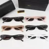 2024 Luxusdesigner B Sonnenbrille für Frauen und Männer klassischer ovaler kleiner Rahmen Sonnenbrille Schwarze Gläser UV400 Objektiv Unisex Style mit Box