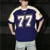 Splosed Shorted American American Sports High Street Casual Rugby Uniform Basketball Jersey Hip-hop Aesthetic Oversize 240328