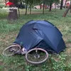 Tende e rifugi Naturehike Camping Tenda UltraLight Nylon Waterproof 3 Stagion Tenda escursionistica per escursioni per escursioni per outpacking singola tenda ciclistica L48