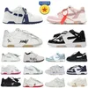 2024 Out Off Office Sneaker Casual Men Offe White Shoes Women Low-Tops Black White Panda Pink Leather Light Blue Patent Trainers Runners Sneaker 35-45