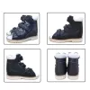 Кроссовки Ortoluckland Boys Sandals Лето 2023 Детские ортопедическая черная школьная обувь детская платформа для девочек малышей от 2 до 8 лет