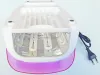 Kleider Nagel Trockner 220240V 36W Acryl UV Gel Härtung Lampe mit kühlender Lüfternagel -Nagel -UV -LED -Lampe inklusive UV -Lichter + kostenloser Versand