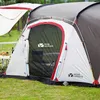 Палатки и укрытия Mobi Garden Outdoor Camping Taent Travel Family Wind-Rays и Rain-Ryper Aluminum Pole Многопользовательский укрытие палатки с большим космическим лагере L48 L48