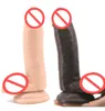 Big Dildos Anal Dildos Cup de Sucção Anal Dildo Realista Masturbação Produtos de sexo de brinquedos para homens homens Pênis artificial Jogo adulto C33566872